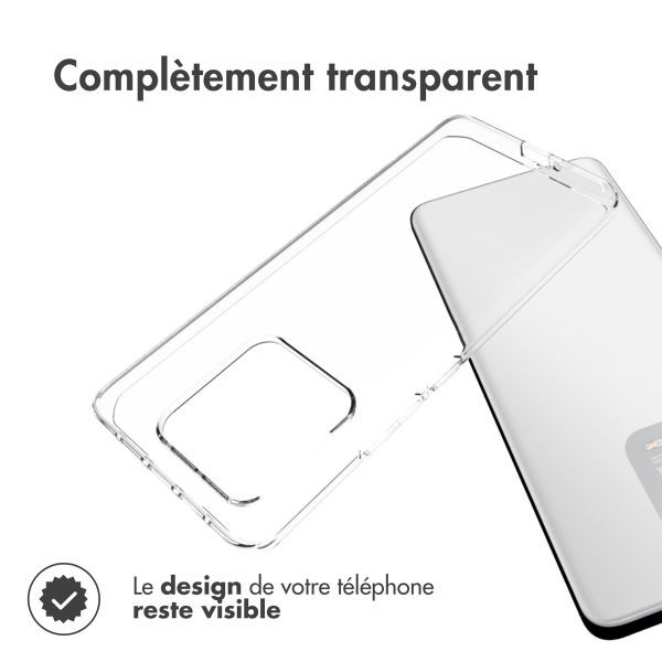 Accezz Coque Clear Xiaomi 13  Pro - Transparent