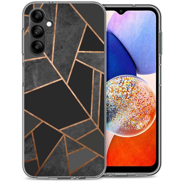 iMoshion Coque Design Samsung Galaxy A14 (5G/4G) - Black Graphic