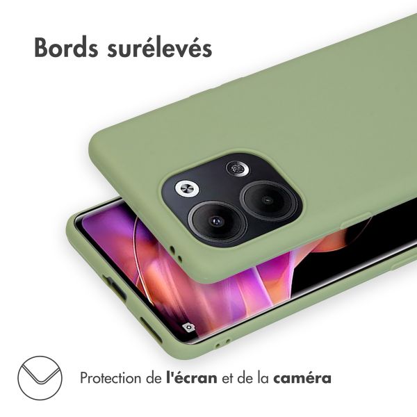 imoshion Coque Couleur Oppo Reno 9 (5G) / Pro (5G) - Olive Green