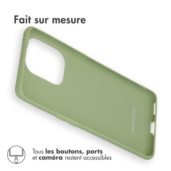 imoshion Coque Couleur Oppo Reno 9 (5G) / Pro (5G) - Olive Green