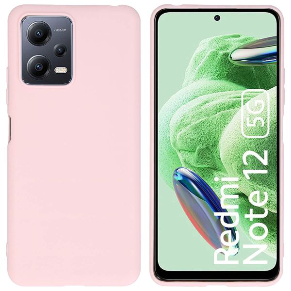 imoshion Coque Couleur Xiaomi Redmi Note 12 / Xiaomi Poco X5 5G - Dusty Pink