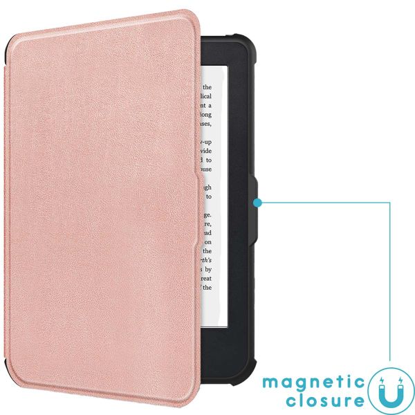 iMoshion Slim Soft Sleepcover Kobo Clara 2E / Tolino Shine 4 - Rose Dorée