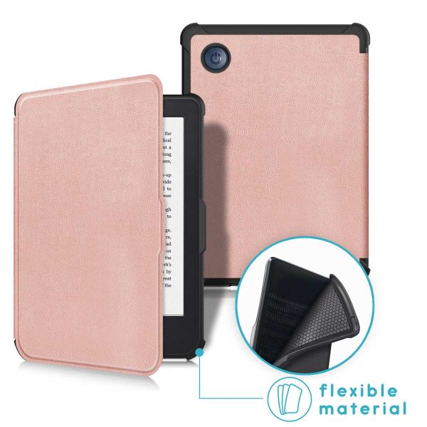 iMoshion Slim Soft Sleepcover Kobo Clara 2E / Tolino Shine 4 - Rose Dorée