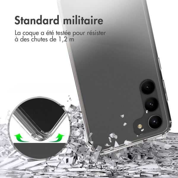 Accezz Coque Xtreme Impact Samsung Galaxy S23 Plus - Transparent