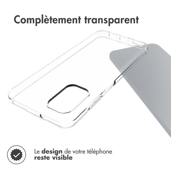 Accezz Coque Clear Nokia G60 - Transparent