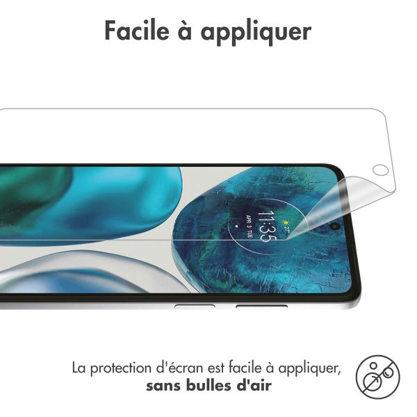 imoshion Protection d'écran Film 3 pack Motorola Moto G72