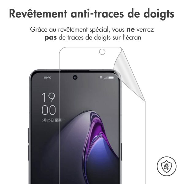 imoshion Protection d'écran Film 3 pack Oppo Reno 8 Pro 5G