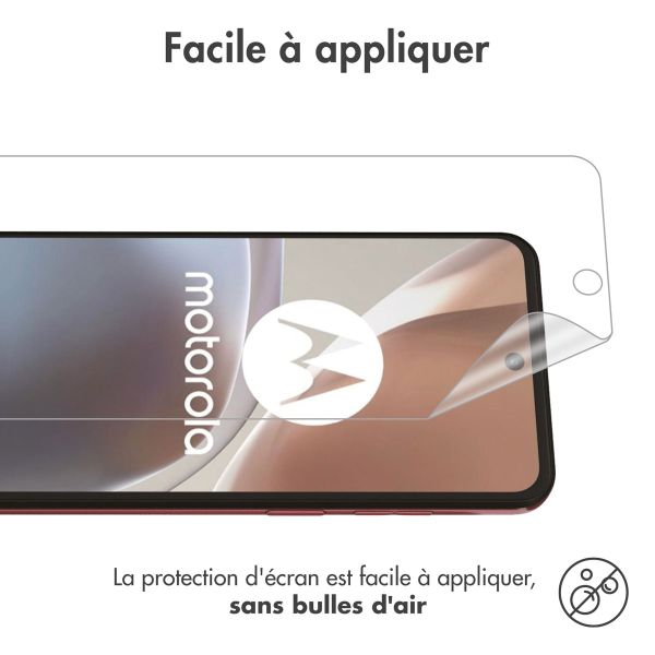 imoshion Protection d'écran Film 3 pack Motorola Moto G32