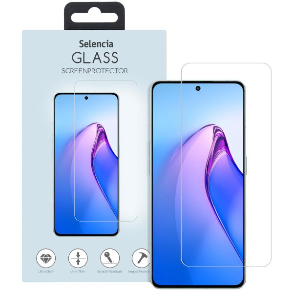 Selencia Protection d'écran en verre trempé Oppo Reno 8 5G