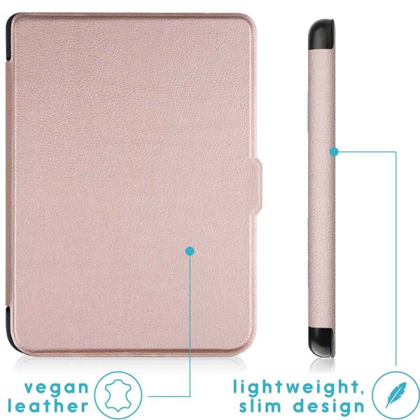 imoshion ﻿Slim Hard Sleepcover Kobo Clara 2E / Tolino Shine 4 - Rose Dorée