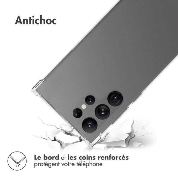 iMoshion Coque antichoc Samsung Galaxy S23 Ultra - Transparent