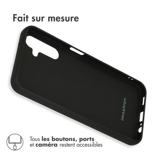 imoshion Coque Couleur Samsung Galaxy A14 (5G) - Noir