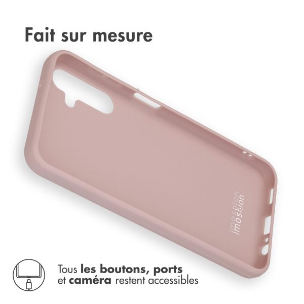 imoshion Coque Couleur Samsung Galaxy A14 (5G) - Dusty Pink