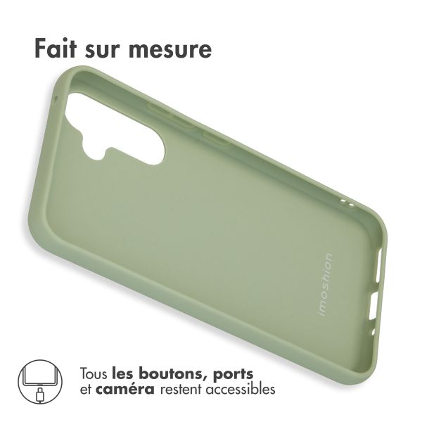 imoshion Coque Couleur Samsung Galaxy A54 (5G) - Olive Green