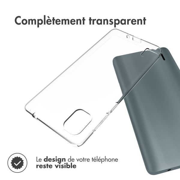 Accezz Coque Clear Nokia C2 2nd Edition - Transparent
