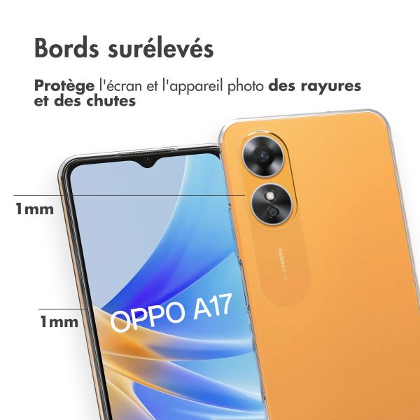 Accezz Coque Clear Oppo A17 - Transparent