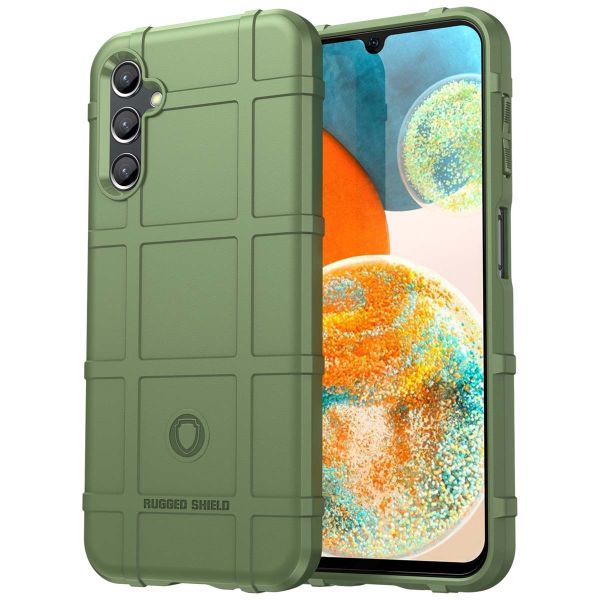 iMoshion Coque Arrière Rugged Shield Samsung Galaxy A14 (5G/4G) - Vert