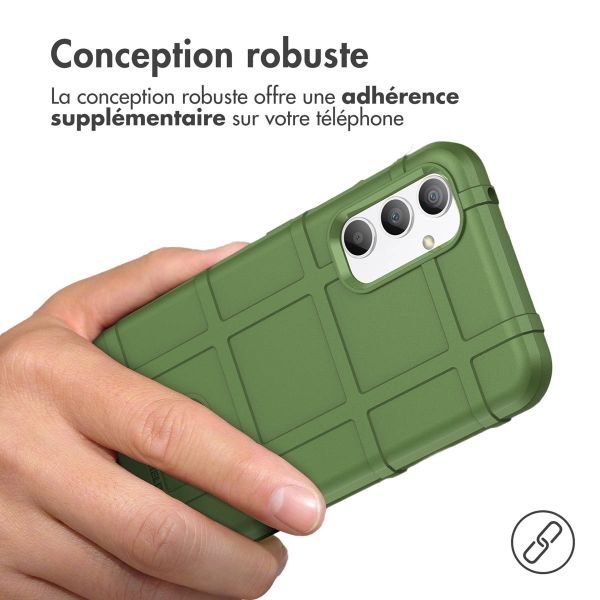 iMoshion Coque Arrière Rugged Shield Samsung Galaxy A34 (5G) - Vert