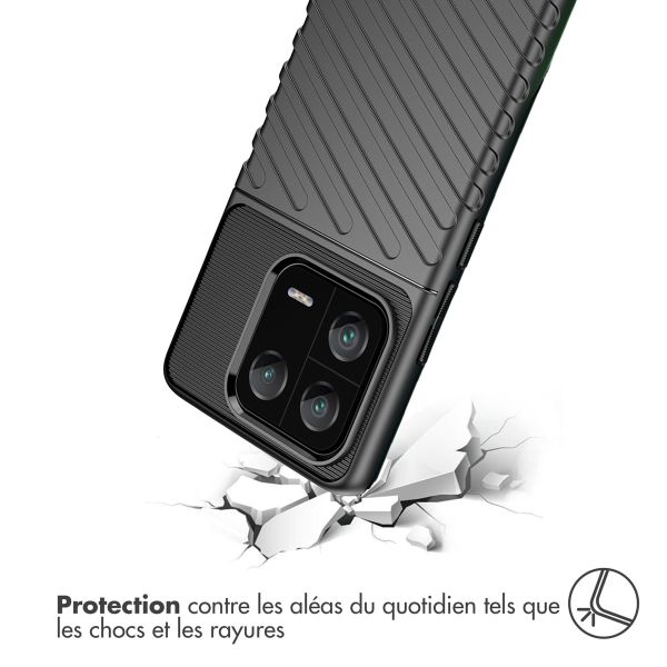 iMoshion Coque Arrière Thunder pour le Xiaomi 13 Pro - Noir