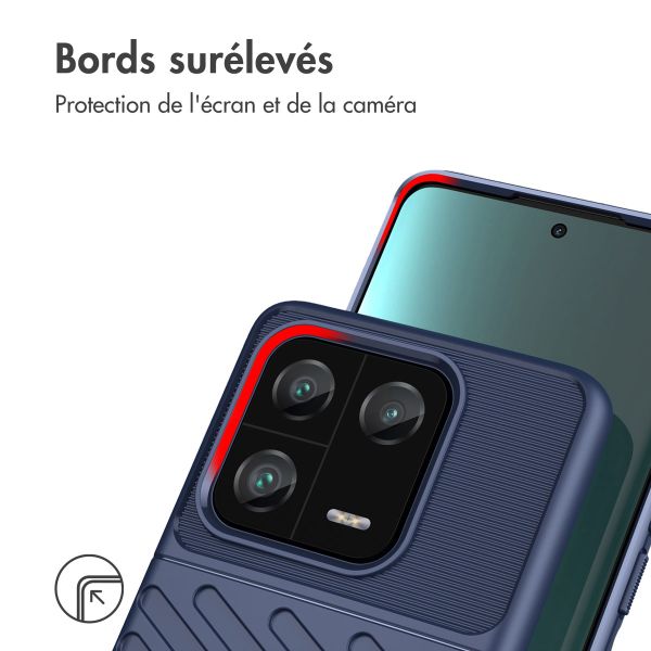 imoshion Coque Arrière Thunder pour le Xiaomi 13 Pro - Bleu foncé