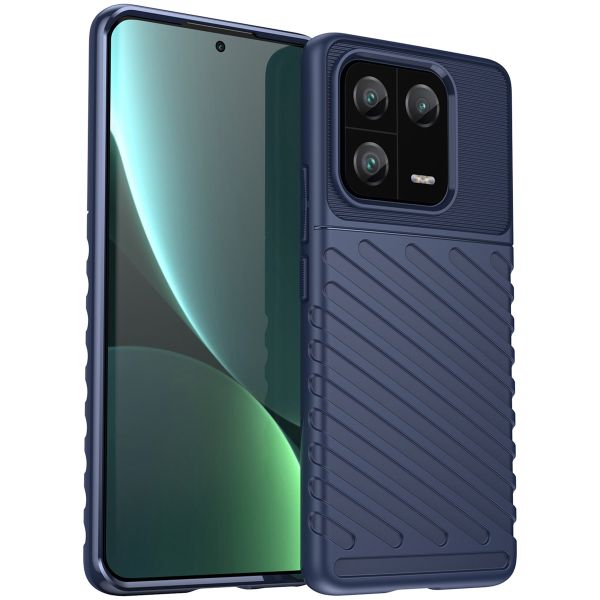 iMoshion Coque Arrière Thunder pour le Xiaomi 13 Pro - Bleu foncé