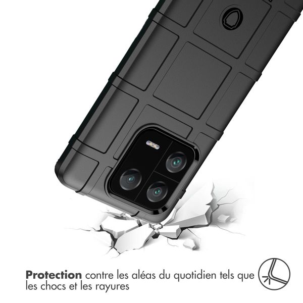 iMoshion Coque Arrière Rugged Shield Xiaomi 13 Pro - Noir