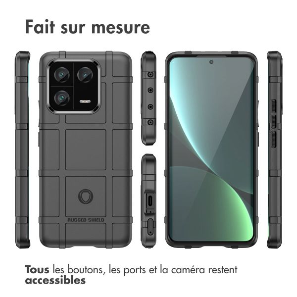 imoshion Coque Arrière Rugged Shield Xiaomi 13 Pro - Noir