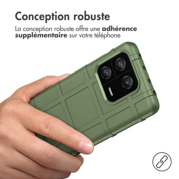 imoshion Coque Arrière Rugged Shield Xiaomi 13 Pro - Vert