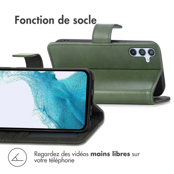 iMoshion Etui de téléphone portefeuille Luxe Samsung Galaxy A34 (5G) - Vert