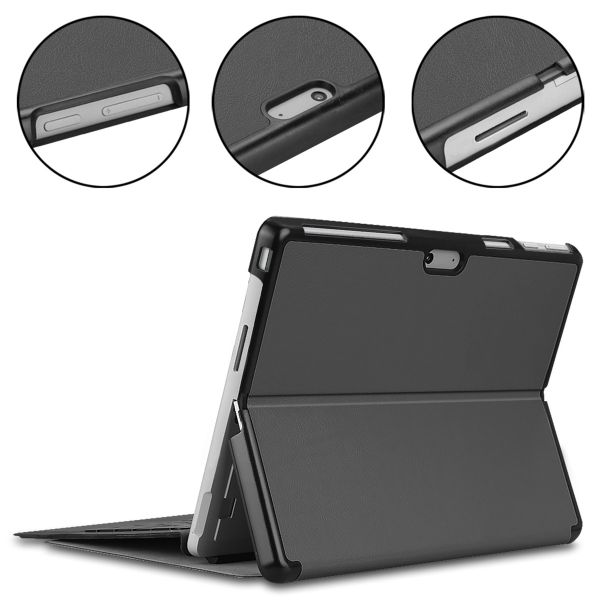 imoshion Coque tablette Trifold Microsoft Surface Pro 9 / Pro 10 - Gris