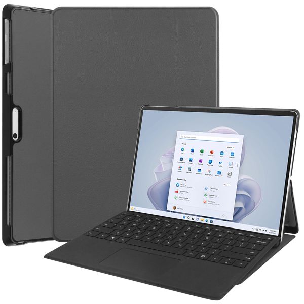 imoshion Coque tablette Trifold Microsoft Surface Pro 9 / Pro 10 - Gris