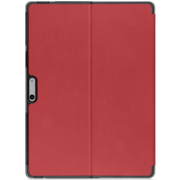 iMoshion Coque tablette Trifold Microsoft Surface Pro 9 / Pro 10 - Rouge