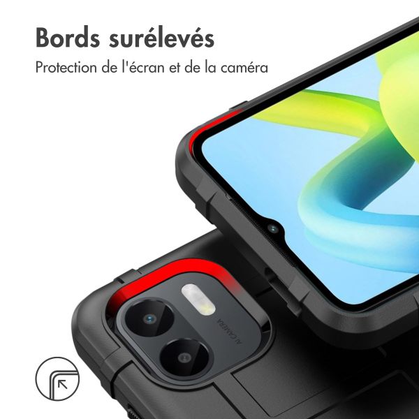 iMoshion Coque Arrière Rugged Shield Xiaomi Redmi A1 / A2 - Noir