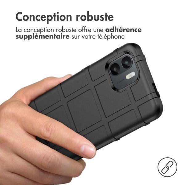 imoshion Coque Arrière Rugged Shield Xiaomi Redmi A1 / A2 - Noir