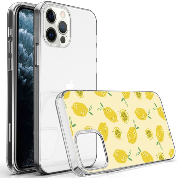 iMoshion Coque Design iPhone 12 (Pro) - Lemons