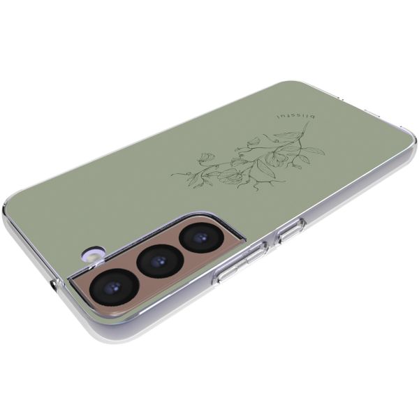 imoshion Coque Design Samsung Galaxy S22 - Floral Green