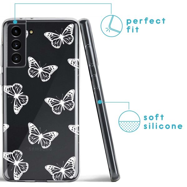 imoshion Coque Design Samsung Galaxy S21 FE - Butterfly