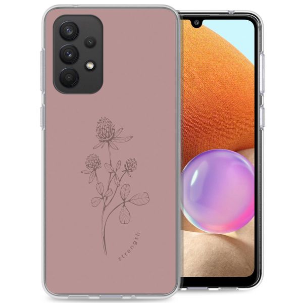 imoshion Coque Design Samsung Galaxy A33 - Floral Pink