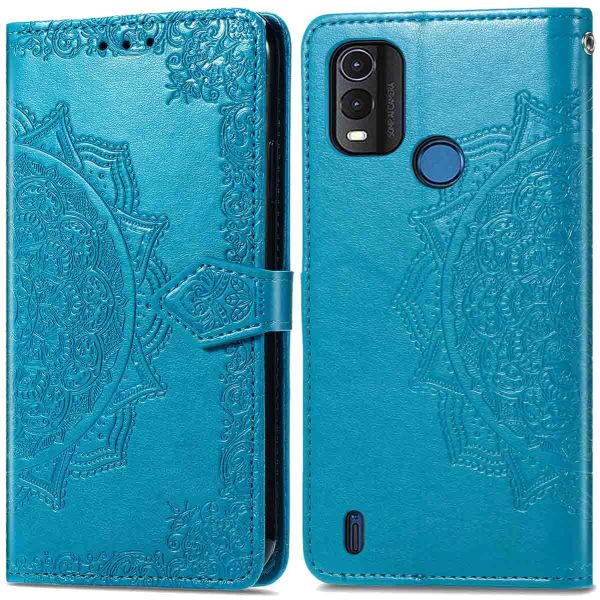 imoshion Etui de téléphone portefeuille Mandala Nokia G11 Plus - Turquoise