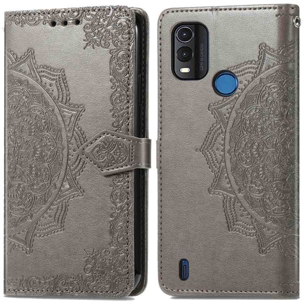 imoshion Etui de téléphone portefeuille Mandala Nokia G11 Plus - Gris