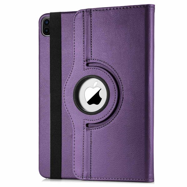 imoshion Coque tablette rotatif à 360° iPad Pro 12.9 (2022) / Pro 12.9 (2021) - Violet