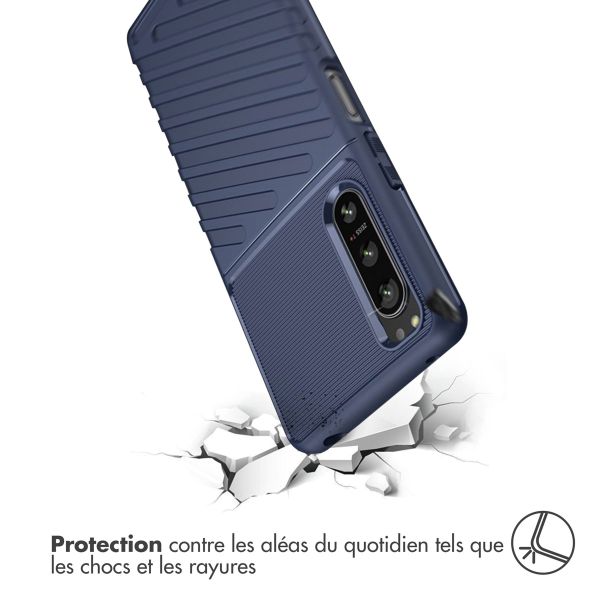 iMoshion Coque arrière Thunder Sony Xperia 5 IV - Bleu