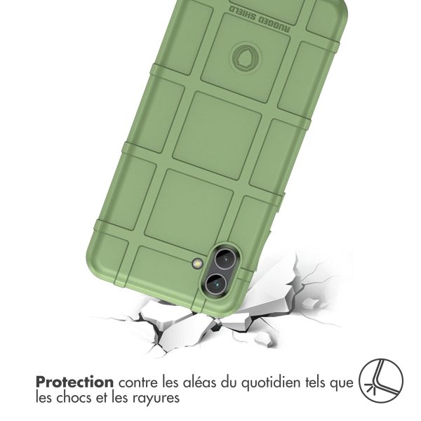 imoshion Coque Arrière Rugged Shield Samsung Galaxy A04 - Vert