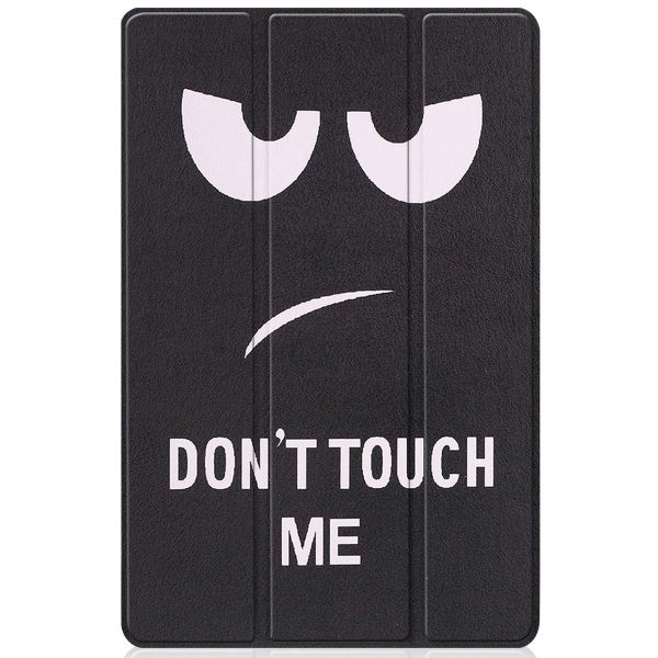 iMoshion Coque tablette Trifold Xiaomi Pad 5 / 5 Pro - Don't touch