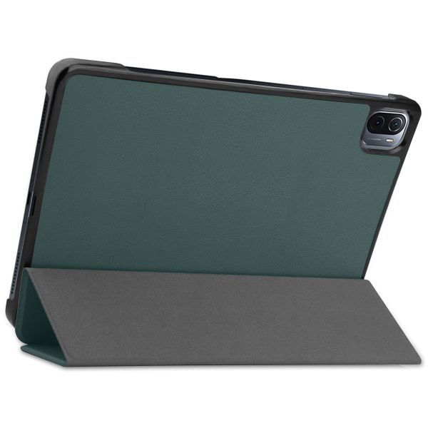 iMoshion Coque tablette Trifold Xiaomi Pad 5 / 5 Pro - Vert foncé