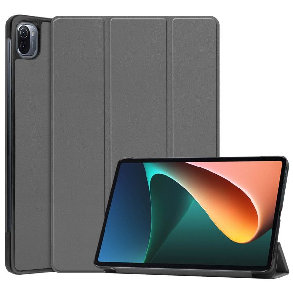 imoshion Coque tablette Trifold Xiaomi Pad 5 / 5 Pro - Gris