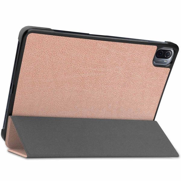 iMoshion Coque tablette Trifold Xiaomi Pad 5 / 5 Pro - Rose Dorée