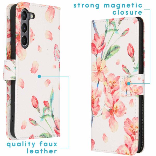 imoshion Coque silicone design Samsung Galaxy S23 Plus - Blossom Watercolor