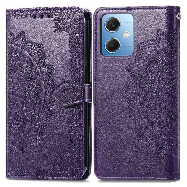 iMoshion Etui de téléphone portefeuille Mandala Xiaomi Redmi Note 12 - Violet