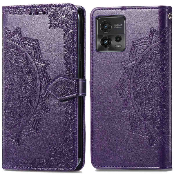 iMoshion Etui de téléphone portefeuille Mandala Motorola Moto G72 - Violet